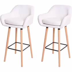 Ce tabouret de cuisine chic impressionne par son design moderne et donne à chaque pièce un look exclusif. La combinaison de m ...
