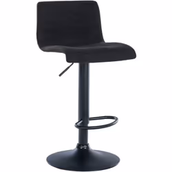 Ce tabouret de bar est un tabouret de comptoir moderne et élégant Le siège de comptoir pivote à 360° degrés et offre un régla ...