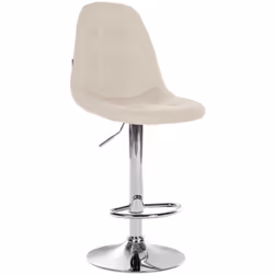 Le tabouret de bar allie look moderne et haute qualité. L'assise du tabouret agréablement rembourrée est dotée d'un tissu rés ...