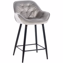Le tabouret de bar est le choix idéal pour les adeptes des pièces élégantes, confortables et solides à la fois. L'assise de c ...