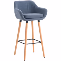 Ce tabouret de bar confère à chaque bar une atmosphère particulière, car il est conçu comme un fauteuil de salon et se distin ...