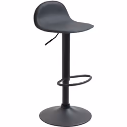 Le design extraordinaire de ce tabouret de comptoir est déterminé par le mélange intéressant de structures en cuir synthétiqu ...
