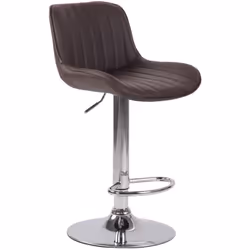 Ce tabouret de bar est parfait pour les adeptes des pièces d'ameublement élégantes et confortables. L'assise de la chaise hau ...
