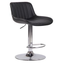 Tabouret de bar - Non spécifié - Noir - Similicuir - Réglable en hauteur - Pivotant 360°