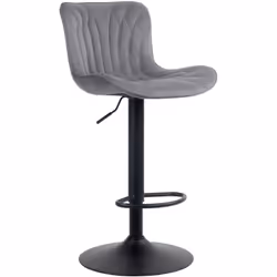 Grâce au mélange harmonieux de ses matériaux, le tabouret de bar est idéal pour un usage en privé; dans une cuisine ou un coi ...