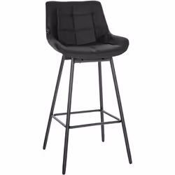 Avec le tabouret de bar pivotant, vous découvrez une nouvelle dimension de flexibilité. Ce siège de bar combine un design chi ...