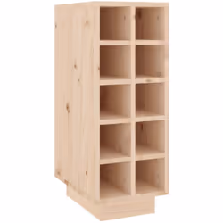 Rangez, vieillissez et présentez votre vin avec style grâce à cette armoire à vin en bois ! Elle est parfaite pour les amateu ...