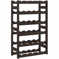 Rangez, vieillissez et présentez votre vin avec style grâce à ce casier à bouteilles en bois ! Bois de pin massif : cette éta ...