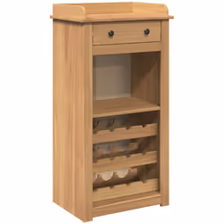 Rangez, vieillissez et présentez votre vin avec style grâce à cette armoire à vin en bois ! Elle est parfaite pour les amateu ...