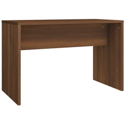Tabouret de coiffeuse couleur chêne marron 70 x 35 x 45 cm bois d'ingénierie brun DEC024977