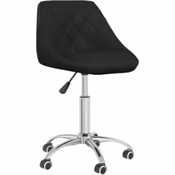 Cette chaise de salle à manger pivotante tendance, au design élégant, se veut un supplément pratique et moderne à votre maiso ...