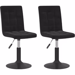 Dotées d'un design élégant et moderne, ces chaises de salle à manger pivotantes sont conçues pour être un supplément pratique ...