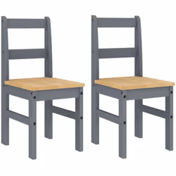 Ces élégantes chaises à manger en bois constitueront un ajout intemporel à votre décor. Bois de pin massif : cette chaise est ...