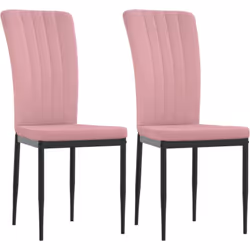 Ces chaises de salle à manger, au design simple mais élégant, sont conçues pour attirer l'attention dans votre espace de vie. ...