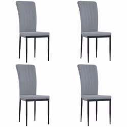 Ces chaises de salle à manger, au design simple mais élégant, sont conçues pour attirer l'attention dans votre espace de vie. ...