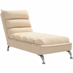 Cette chaise longue est un complément décoratif à votre intérieur et lui confère une touche chaleureuse. Tissu durable : le t ...