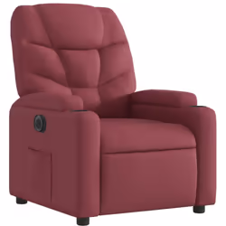 Asseyez-vous et détendez-vous dans ce fauteuil inclinable électrique très confortable ! Fonction d'inclinaison électrique : c ...