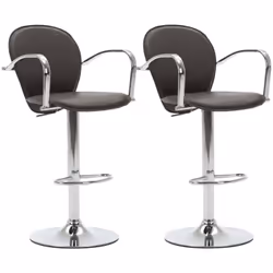 Avec un design soigné mais intemporel, ce tabouret de bar avec accoudoir vous apportera sûrement le plus grand confort d'assi ...