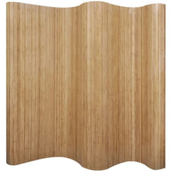 Décoshop26 - Paravent séparateur de pièce cloison en bambou naturel 250 x 165 cm DEC031139
