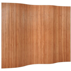 Décoshop26 - Paravent séparateur de pièce cloison 165 x 250 cm bambou marron DEC031147
