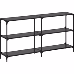 Alliant fonctionnalité et beauté, cette table console sera le point central de votre pièce. Dessus de table en verre : le des ...