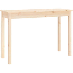 Table console meuble d'entrée 110 x 40 x 75 cm bois massif de pin DEC031527