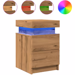 D'un design élégant, ces tables de chevet s’intègrent facilement dans votre chambre ou votre salon et ajoutent un charme inte ...
