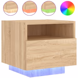 Avec leur design à la fois pratique et tendance, cette table de chevet avec éclairage LED deviendra sans aucun doute le point ...