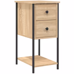 Avec un design simple et compact, cette table de chevet s'intègre facilement dans votre chambre à coucher ou votre salon et a ...
