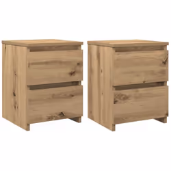 Ces tables de chevet au style industriel sont un supplément intemporel à votre décoration intérieure. Matériau durable : le b ...