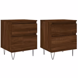 Ces tables de chevet tendance, au design élégant et classique, sont destinées à améliorer votre intérieur. Matériau durable : ...