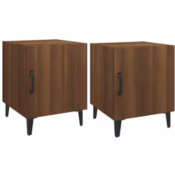 Ces tables de chevet au design élégant sont un supplément intemporel à votre décoration intérieure. Matériau haute de gamme : ...