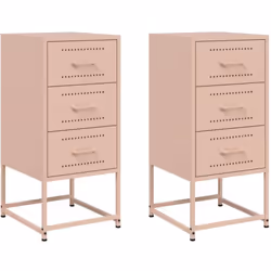 Ces tables de chevet au style industriel sont un supplément intemporel à votre décoration intérieure. Cadre robuste et stable ...