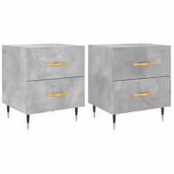 Introduisez un air de charme moderne dans votre intérieur avec ces tables de chevet ! Matériau durable : le bois d'ingénierie ...