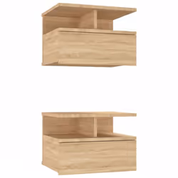 Dotée d'un design élégant et classique, cette table de chevet flottante ajoutera une touche décorative et pratique à votre dé ...