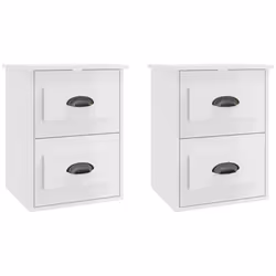 Ces tables de chevet murales au design élégant apporteront une touche intemporelle à votre décoration intérieure. Matériau du ...