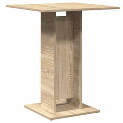 Table dappoint - Décor - DEC036551 - Bois dingénierie - 60x60x75 cm - Chêne sonoma