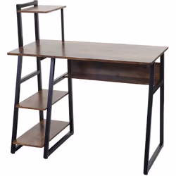 Stable, pratique et intemporelle. Cette table pour ordinateur portable chic impressionne par son design simple et s'intègre p ...