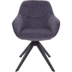 Cette chaise de cuisine au design moderne impressionne par son haut niveau d'assise confort grâce à la surface d'assise et de ...