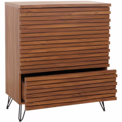 Avec ses trois tiroirs spacieux, la commode offre suffisamment d'espace pour vos ustensiles sont idéaux pour tout ranger de m ...