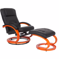 Le fauteuil de relaxation est livré avec un repose-pieds rembourré qui propulse vos moments de détente à un nouveau niveau. Q ...