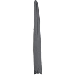 Décoshop26 - Housse de protection pour parasol aluminium 2 x 3m housse avec cordon anthracite 040007049