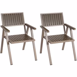 Que ce soit dans le jardin, sur la terrasse ou sur le balcon, cette chaise de jardin simple et intemporelle convient bien à t ...