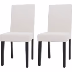 Les chaises sont équipées d'un revêtement moderne en tissu velours côtelé, non seulement attrayant mais aussi extrêmement rob ...