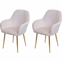 Cette chaise rembourrée chic au design moderne donne à n'importe quelle pièce une élégance et attire tous les regards. La com ...