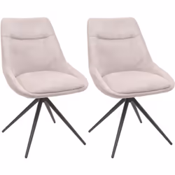 La chaise peut pivoter jusqu'à 180° et grâce à la position automatique pratique, elle revient automatiquement à la position d ...