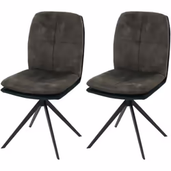 Cette chaise de salon est confortable, impressionne par son grand confort d'assise et attirera tous les regards dans votre ma ...