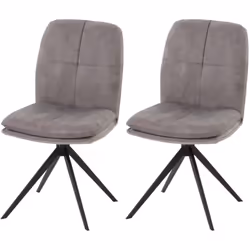 Cet ensemble de 2 chaises offre non seulement un confort exceptionnel, mais également une fonctionnalité impressionnante et u ...