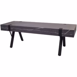 Ce magnifique meuble bas au design intemporel s'intègre parfaitement dans n'importe quel salon. Le cadre en métal assure la s ...