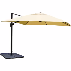 La tissu en polyester de haute qualité vous protège non seulement de manière fiable du soleil, mais également de la pluie. Ré ...
